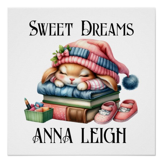 Kostbare Zoete Dromen Perfect Poster (Voorkant)