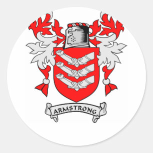 KOSTEN ARMSTRONG RONDE STICKER