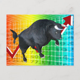 Kosten bull Market Run Briefkaart