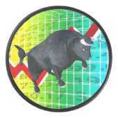 Kosten bull Market Run Hockey Puck (Voorkant)