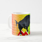 Kosten bull Market Run Koffiemok (Voorkant links)