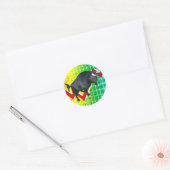 Kosten bull Market Run Ronde Sticker (Envelop)