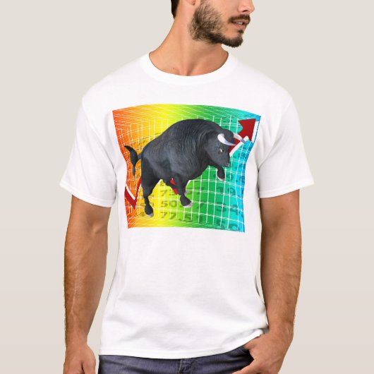 Kosten bull Market Run T-shirt (Voorkant)