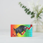 Kosten bull Market Run Visitekaartje (Staand voorkant)