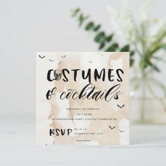 KOSTEN EN COCKTAILS VERSCHILLENDE PARTIJVERZOEKEN KAART (Staand voorkant)