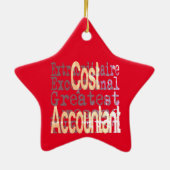 Kosten van expediteur keramisch ornament (Achterkant)