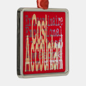 Kosten van expediteur metalen ornament (Rechts)