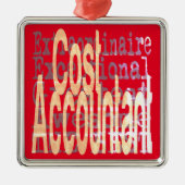 Kosten van expediteur metalen ornament (Voorkant)