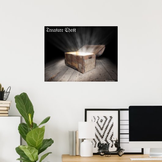 Kosten van schatten poster (Thuiskantoor)