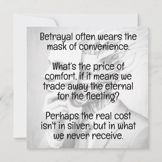 Kosten van verraad kaart (Achterkant)