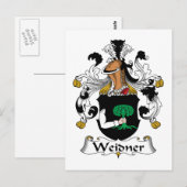 Kosten voor de familie Weidner Briefkaart (Voorkant / Achterkant)