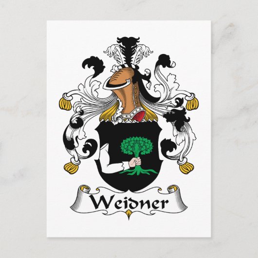 Kosten voor de familie Weidner Briefkaart (Voorkant)