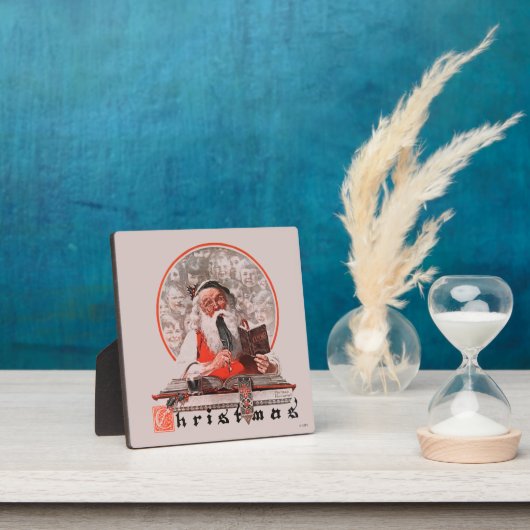 Kosten voor de kerstman fotoplaat (Insitu)