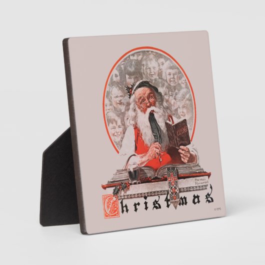 Kosten voor de kerstman fotoplaat (Voorkant)