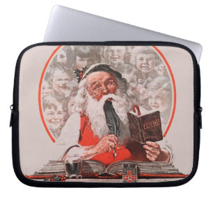 Kosten voor de kerstman laptop sleeve