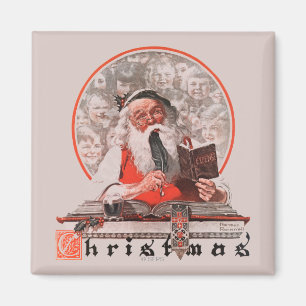 Kosten voor de kerstman magneet