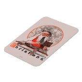 Kosten voor de kerstman magneet (Linkerzijde)