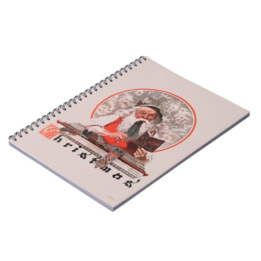 Kosten voor de kerstman notitieboek (Linkerzijde)