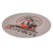 Kosten voor de kerstman snijplank (Hoek)