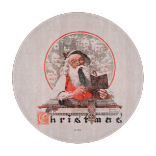 Kosten voor de kerstman snijplank