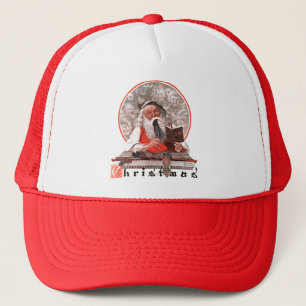 Kosten voor de kerstman trucker pet