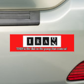 Kosten voor pompkosten bumpersticker (Op auto)