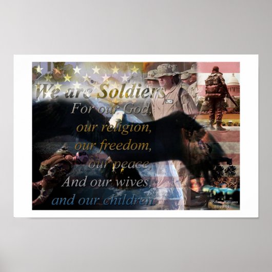 Kosten vrijheid poster (Voorkant)