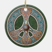 Kostenbord van Knotwork Pendant/Ornament Keramisch Ornament (Achterkant)