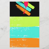 Kostenlijst voor kunstmanicure pedicure salon flyer (Achterkant)