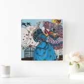 KOSTENONTWERPEN VOOR SPRINGVOEDING / BEAUTY-MODE VIERKANTE KLOK (Huis)