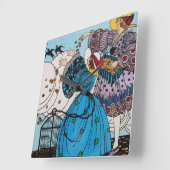 KOSTENONTWERPEN VOOR SPRINGVOEDING / BEAUTY-MODE VIERKANTE KLOK (Hoek)