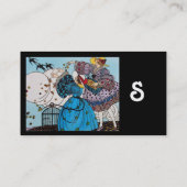 KOSTENONTWERPEN VOOR SPRINGVOEDING / BEAUTY-MODE VISITEKAARTJE (Achterkant)