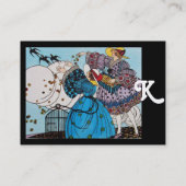 KOSTENONTWERPEN VOOR SPRINGVOEDING / BEAUTY-MODE VISITEKAARTJE (Achterkant)