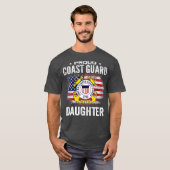 Kostenvanger met Amerikaanse vlag T-shirt (Voorkant volledig)