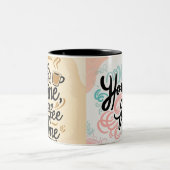 kostenvergoeding tweekleurige koffiemok (Center)