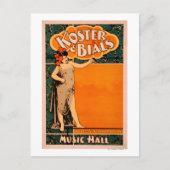 Koster & Bial's Music Hall nabij Broadway Briefkaart (Voorkant)