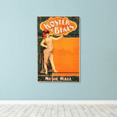 Koster & Bial's Music Hall nabij Broadway Canvas Afdruk (Insitu (Houten vloer))