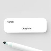 Koster Herbruikbare Dry Erase Naamlabel Magnetisch Naamplaatje (In situ)