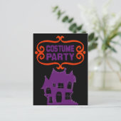 KOSTPARTIJ GEVONDEN HUIS INVITE BRIEFKAART (Staand voorkant)