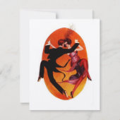 KOSTPARTIJMASQUERADE BALL INVITATION KAART (Voorkant)