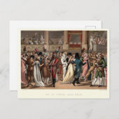 Kostumefeestje bij de Opera, Parijs, Frans Briefkaart (Voorkant / Achterkant)