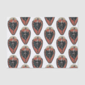 kostumejuffrouw betegeld weefsel tissuepapier (Voorkant)