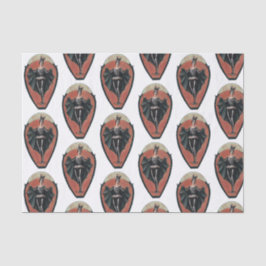  kostumejuffrouw betegeld weefsel tissuepapier