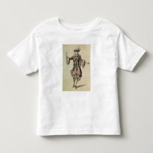 kostumeontwerp voor een mannelijke danser, c.1681 kinder shirts