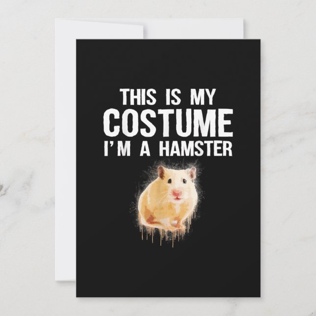 Kostuum a Hamster Cute Animals (Voorkant)