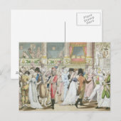 Kostuum Ball bij de Opera, na 1800 Briefkaart (Voorkant / Achterkant)