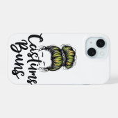 kostuum buns iPhone 15 case (Achterkant horizontaal)