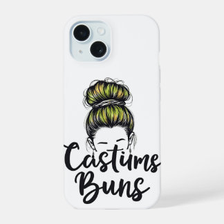kostuum buns iPhone 15 case