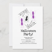Kostuum Halloween Feest Spin Doodles Kaart (Voorkant)