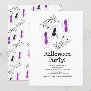Kostuum Halloween Feest Spin Doodles Kaart